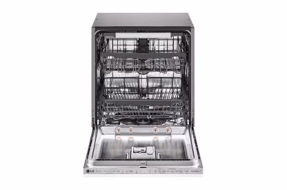 Lave-vaisselle vapeur encastrable LG QuadWash™, 14 couverts, EasyRack™ Plus, Moteur Inverter DirectDrive, ThinQ – Image 4