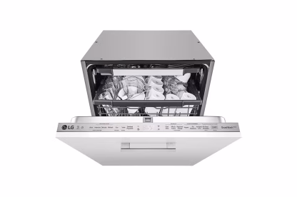 Lave-vaisselle vapeur encastrable LG QuadWash™, 14 couverts, EasyRack™ Plus, Moteur Inverter DirectDrive, ThinQ – Image 5