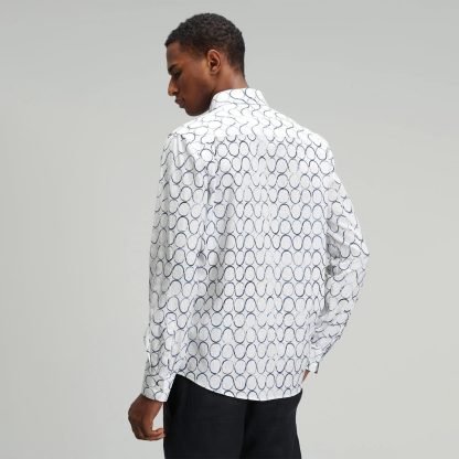 Lufian Chemise Manches Longues En Coton Homme – Image 5